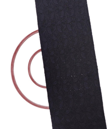 navy blue leaf crosia fabic b145 3825